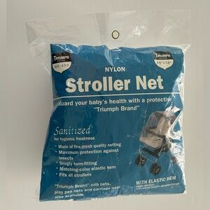 🦋 5/$25 - Vintage Triumph Nylon 48” x 58” Stroller Net